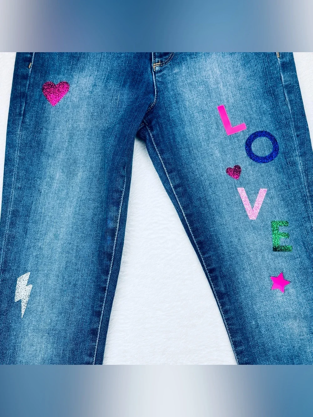 GAP lot of 2 girls pants. Both size 12. Corduroy. High rise. Flare. Glitter.